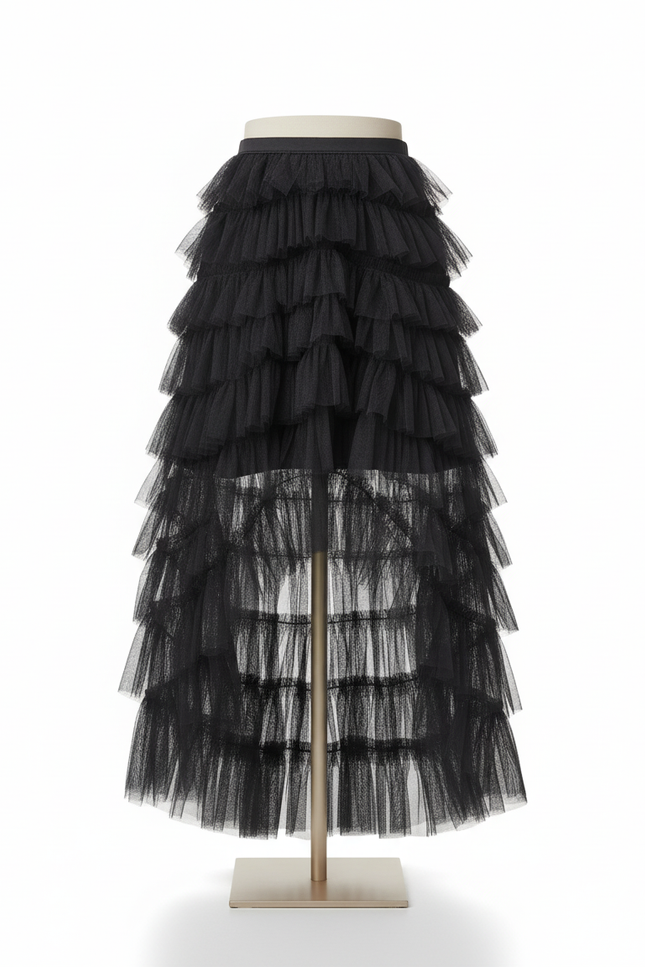 Jupe Longue French Cancan