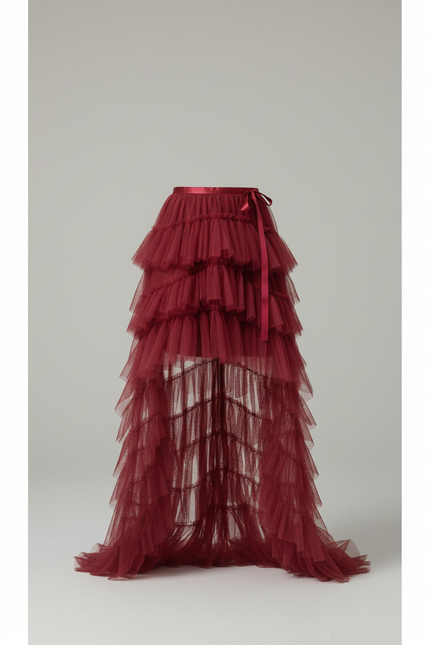 Jupe Longue Rouge Fille