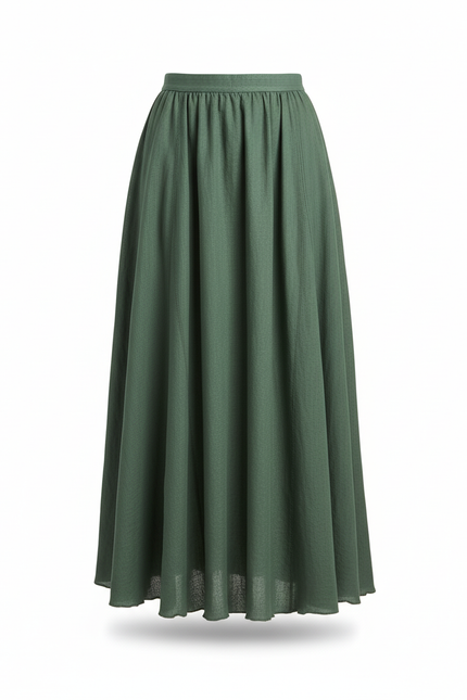 Jupe Longue Verte Foncé