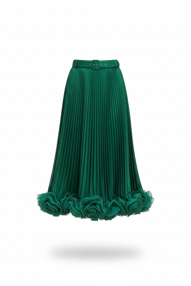 Jupe Élastique Longue