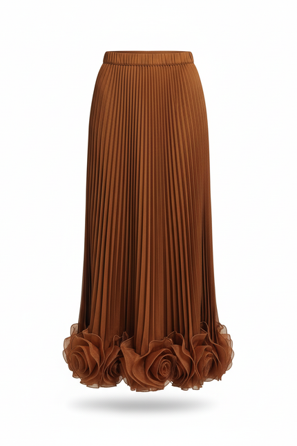 Jupe Longue Soie Sauvage