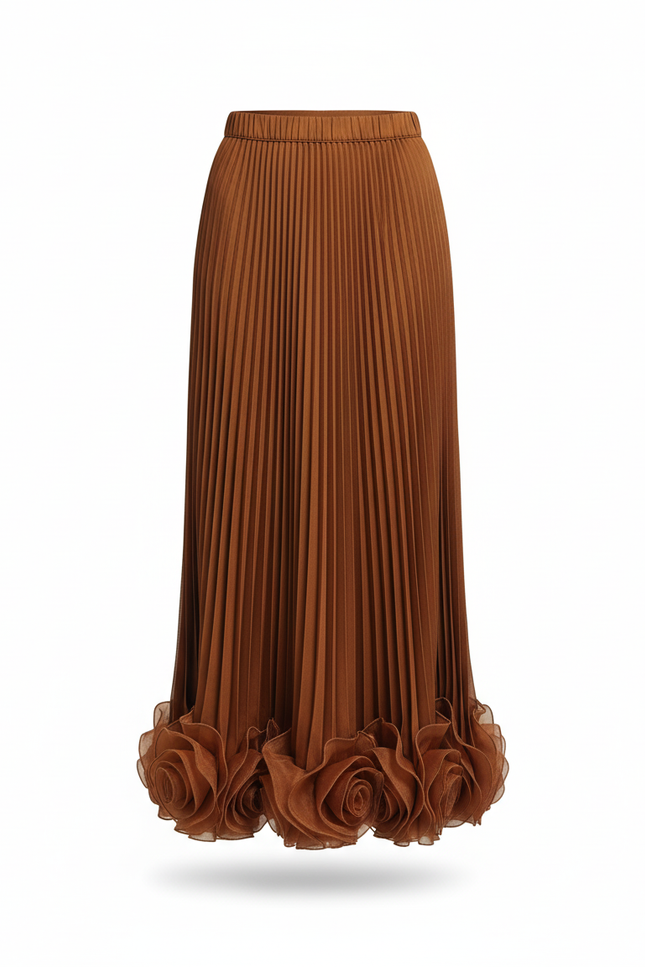 Jupe Longue Soie Sauvage