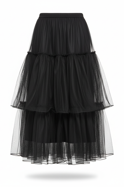 Jupe Imprimée Mi-Longue