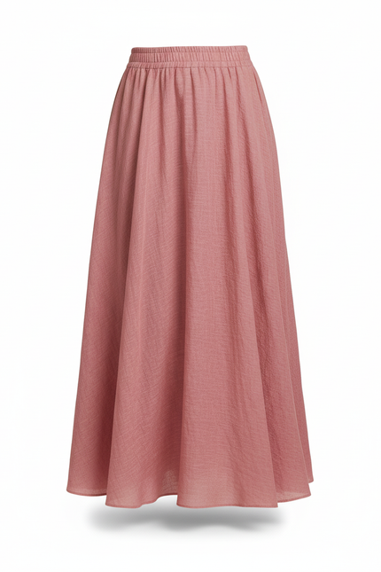 Jupe Longue Vieux Rose