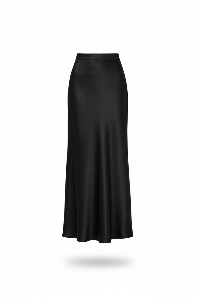 Jupe Longue Satinée Sirène Élégante