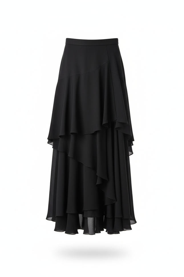 Jupe Longue Satin Sirène Élégante