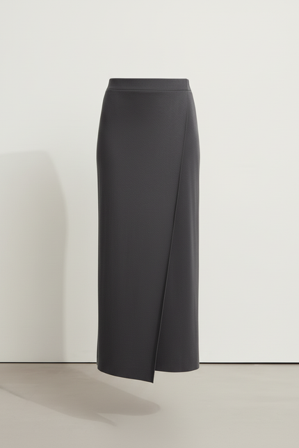 Jupe Longue Droite Portefeuille