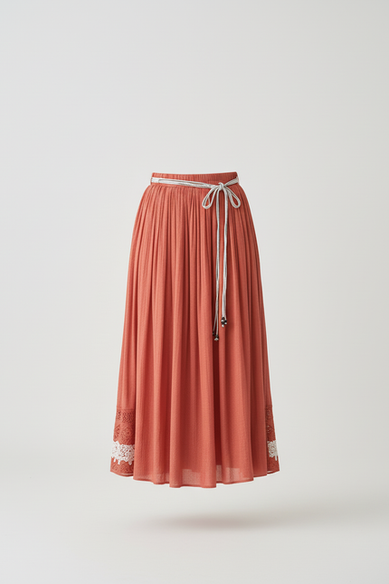 Jupe Longue Corail Mariage