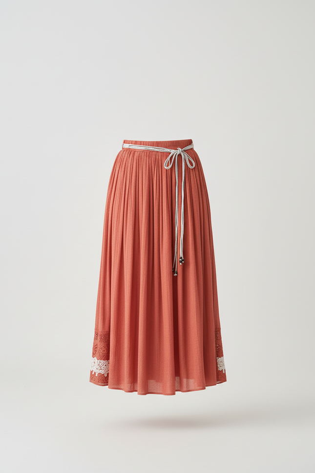 Jupe Longue Corail Mariage