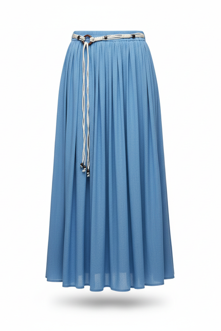 Jupe Longue Chambray