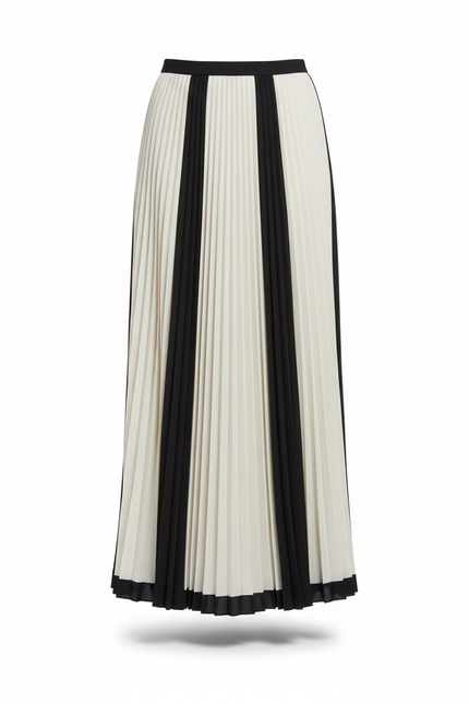 Jupe Noire Et Blanche Longue