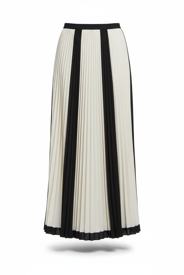 Jupe Noire Et Blanche Longue