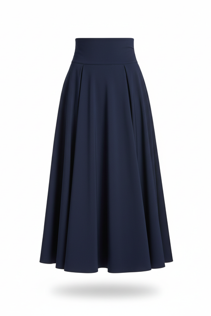 Jupe Longue Bleu Marine Mariage