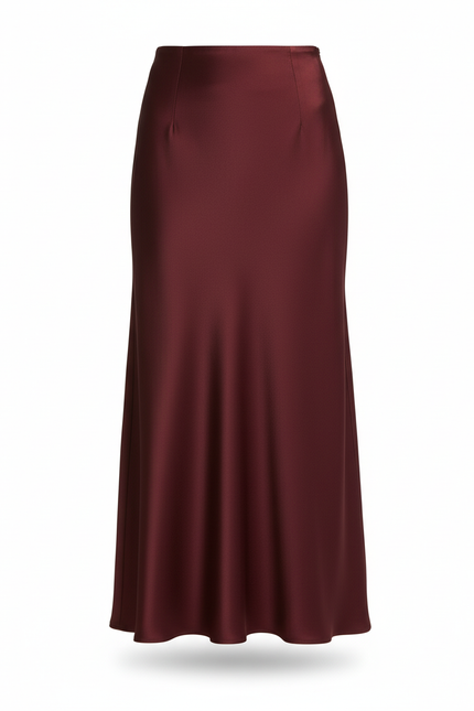 Jupe Longue Bordeaux Femme
