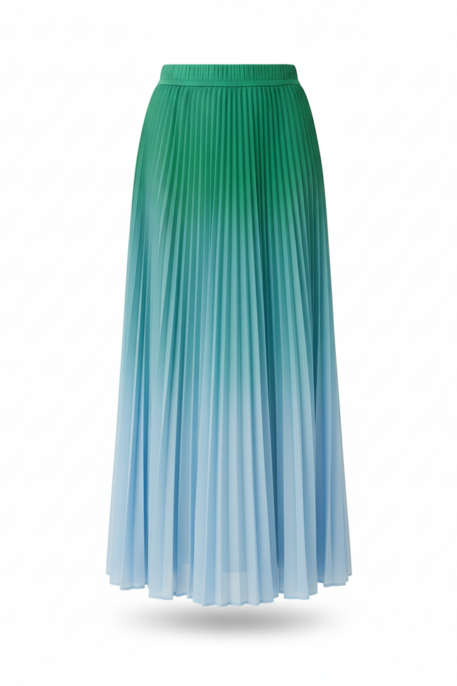 Jupe Bleu Ciel Longue