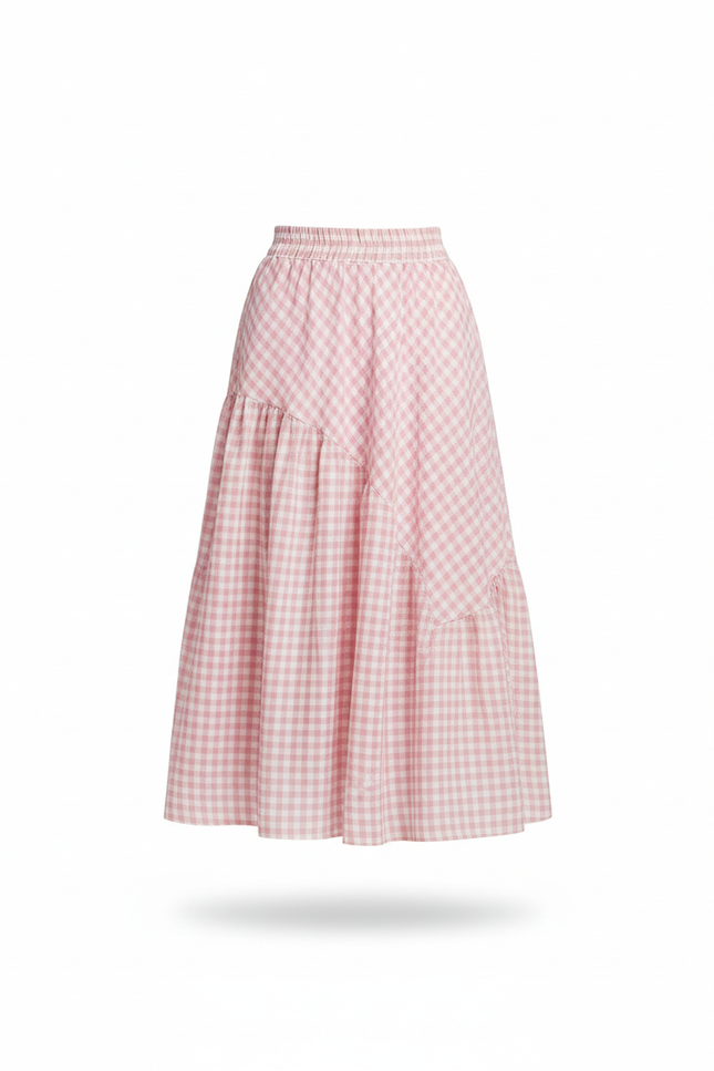 Jupe Vichy Longue