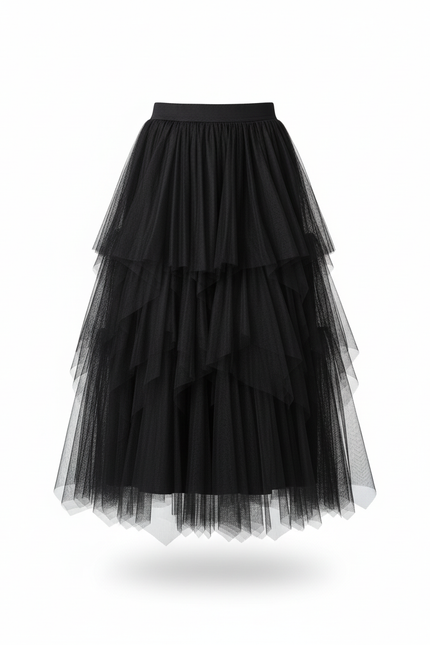 Jupe Longue Froufrou Tulle