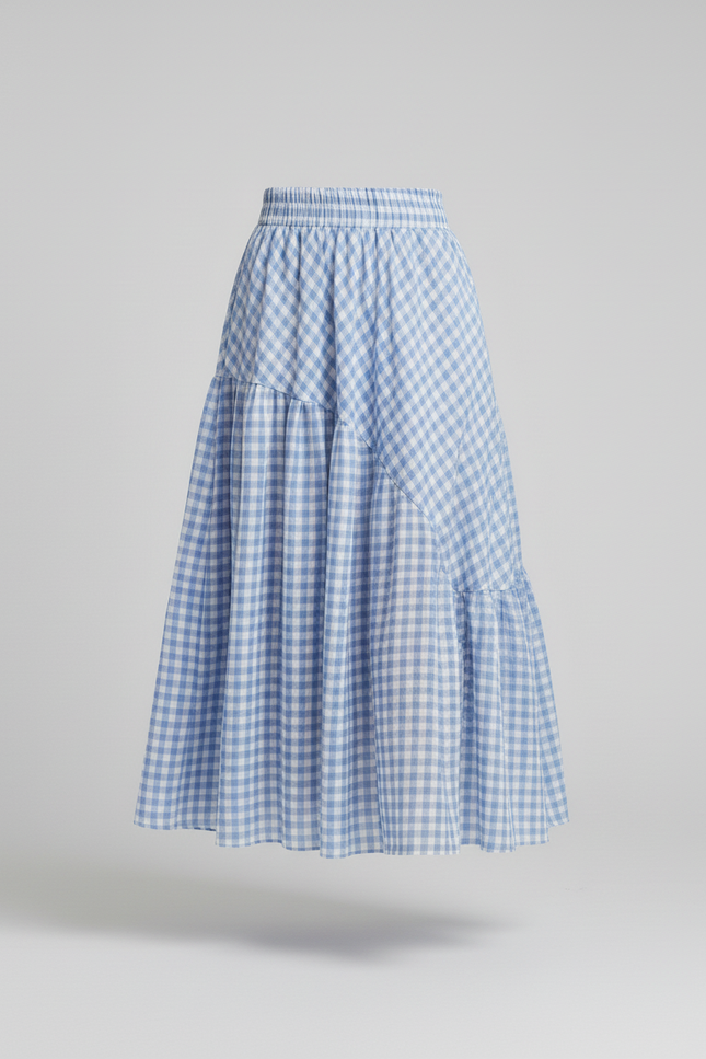 Jupe Longue Carreaux Vichy