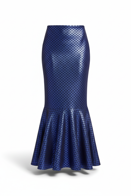 Jupe Longue Sirène Brillante Élégante