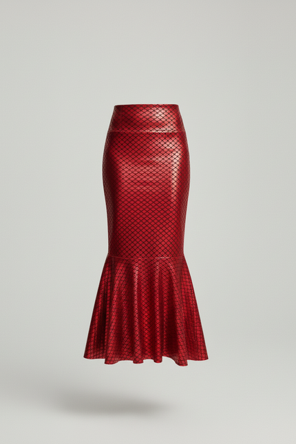 Jupe Fourreau Longue Taille Haute