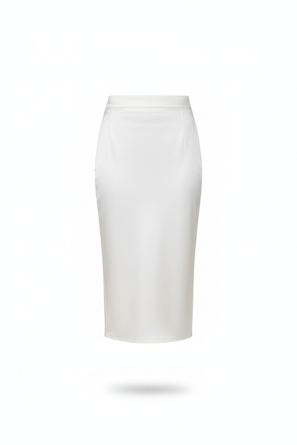Jupe Crayon Longue Blanche