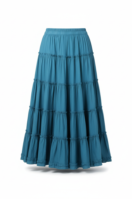 Jupe Longue Matiere T Shirt