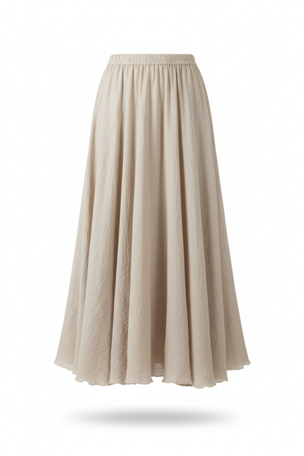 Jupe Longue Lin Fluide Bohème