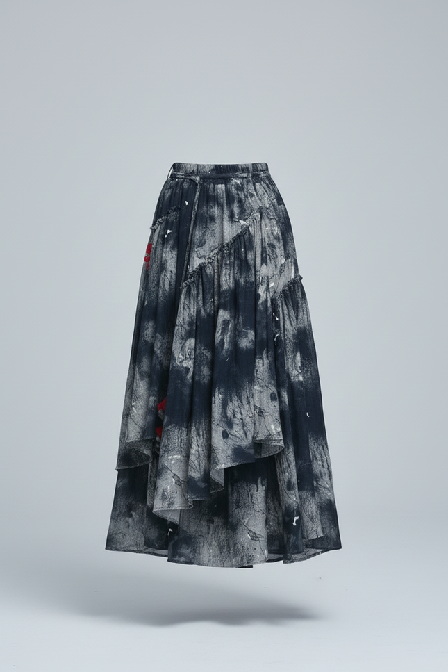 Jupe Longue Tie-Dye Fluide Bohème