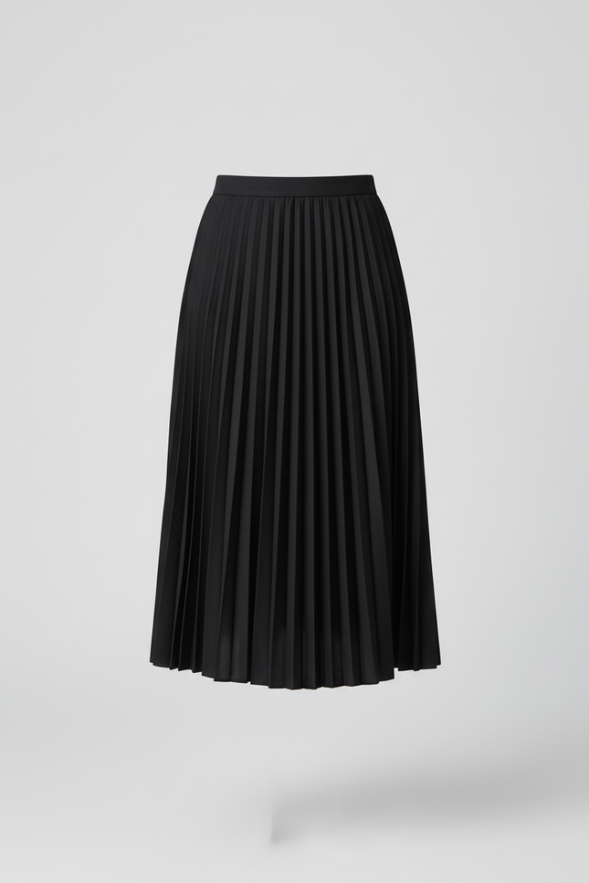Jupe Plissée Longue Femme