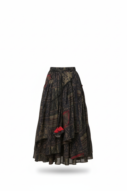 Jupe Longue Ethnique Fluide Bohème