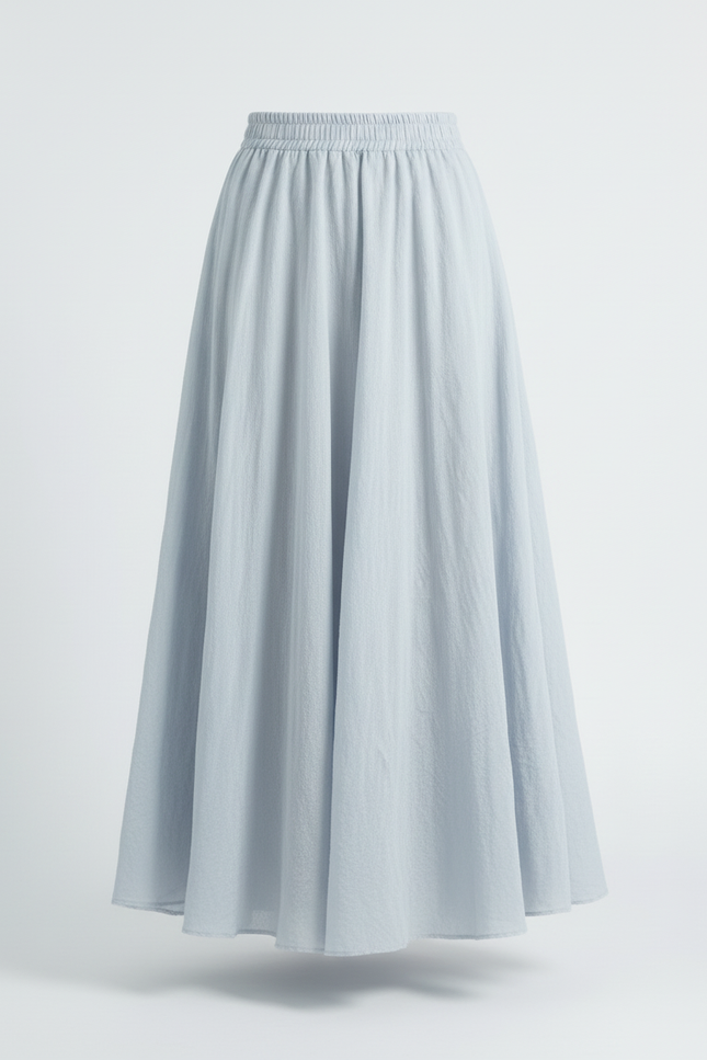 Jupe Longue Femme Coton