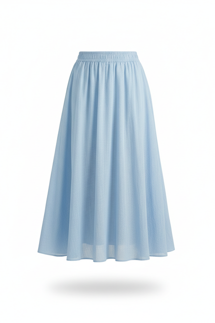 Jupe Longue Bleu Clair