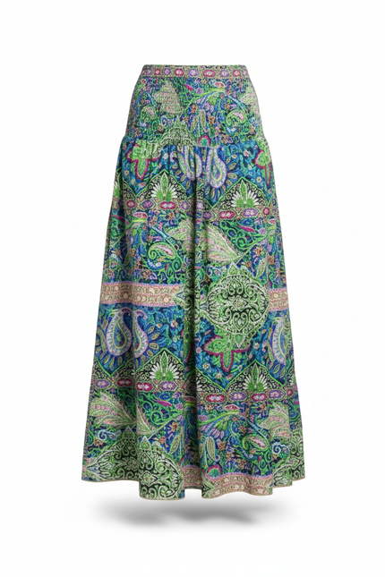 Jupe Longue Imprimé Floral Bohème Chic