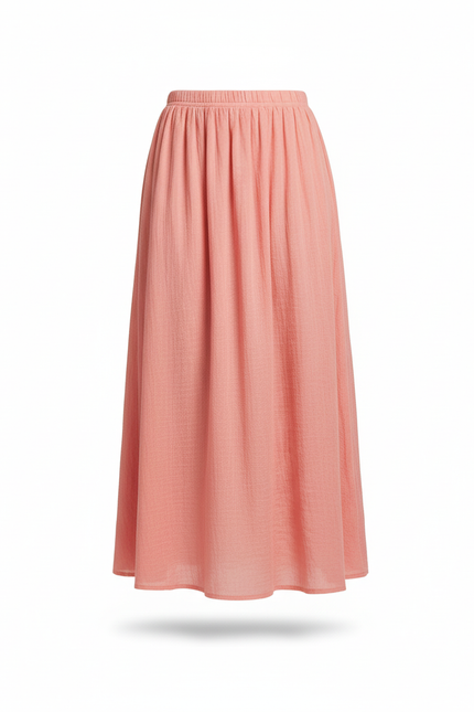 Jupe Longue Corail Lin Bohème