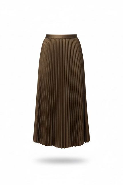 Jupe Longue Plissee Femme