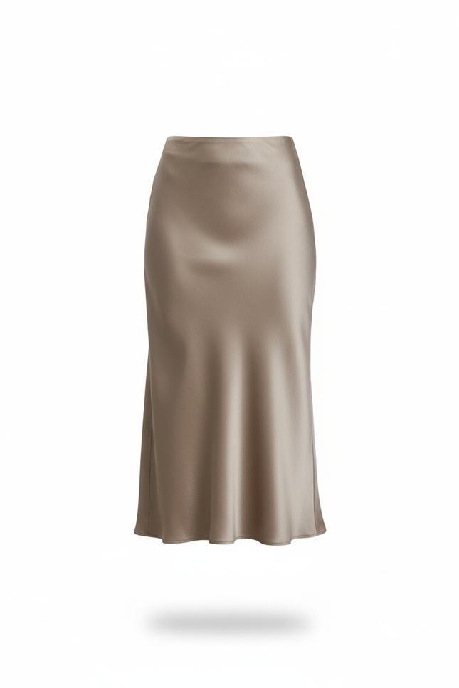 Jupe Longue Taupe