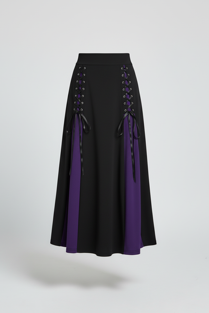 Jupe Longue Fendue Grande Taille