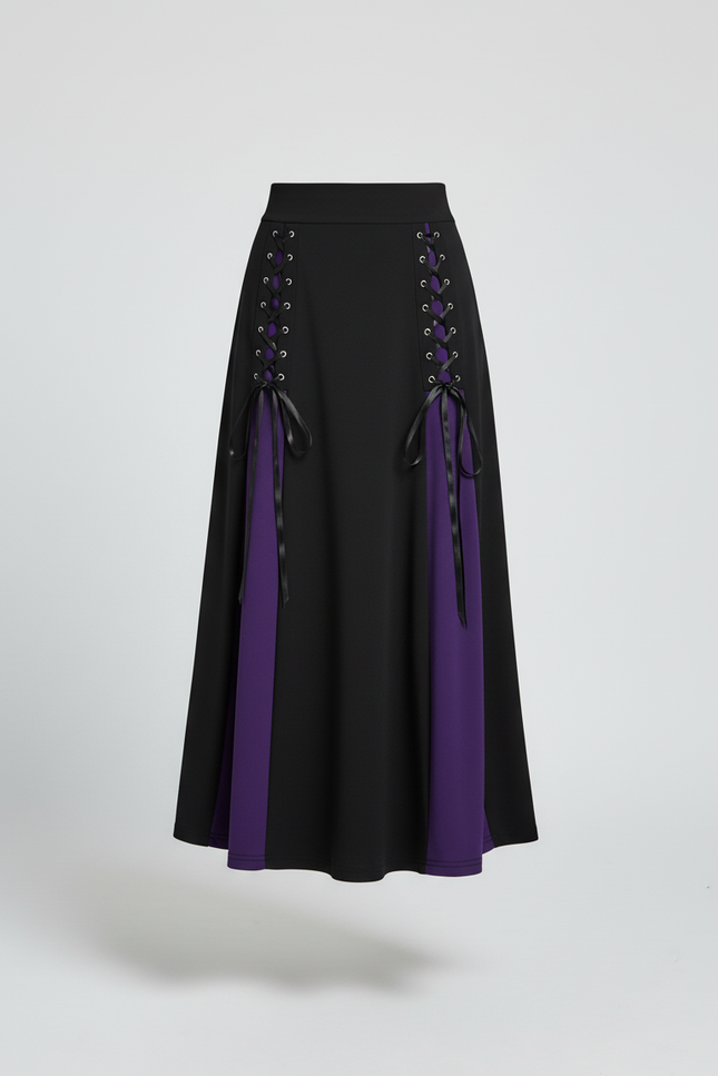 Jupe Longue Fendue Grande Taille