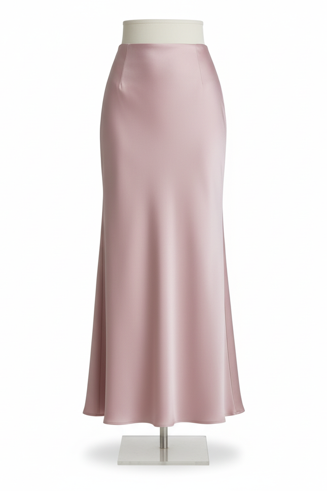 Jupe Longue Rose Poudree