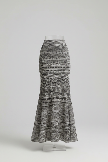 Jupe Longue Motif Ethnique Sirène Bohème