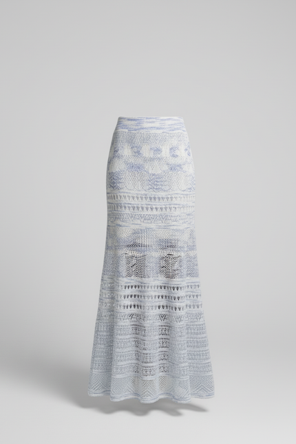 Jupe Longue Crochet Ajourée Bohème