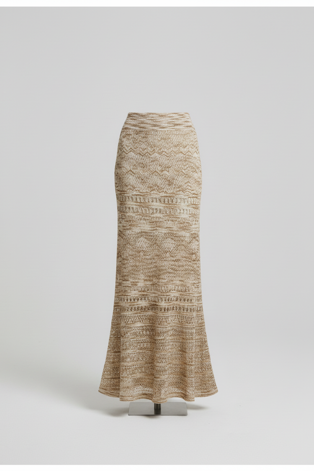 Jupe Longue Crochet Sirène Bohème