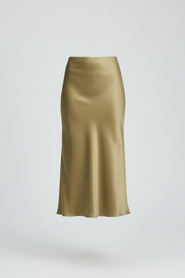 Jupe Longue Vert Olive