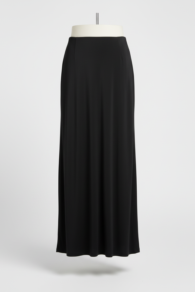 Jupe Longue Noire Décontractée