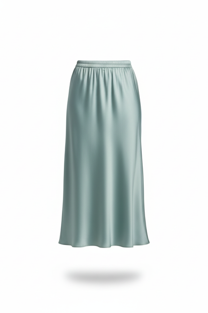 Jupe Longue Soie Fluide Élégante
