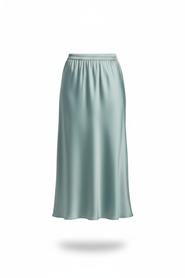 Jupe Longue Soie Fluide Élégante