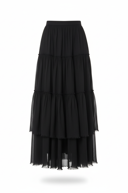 Jupe Longue Dégradée Fluide