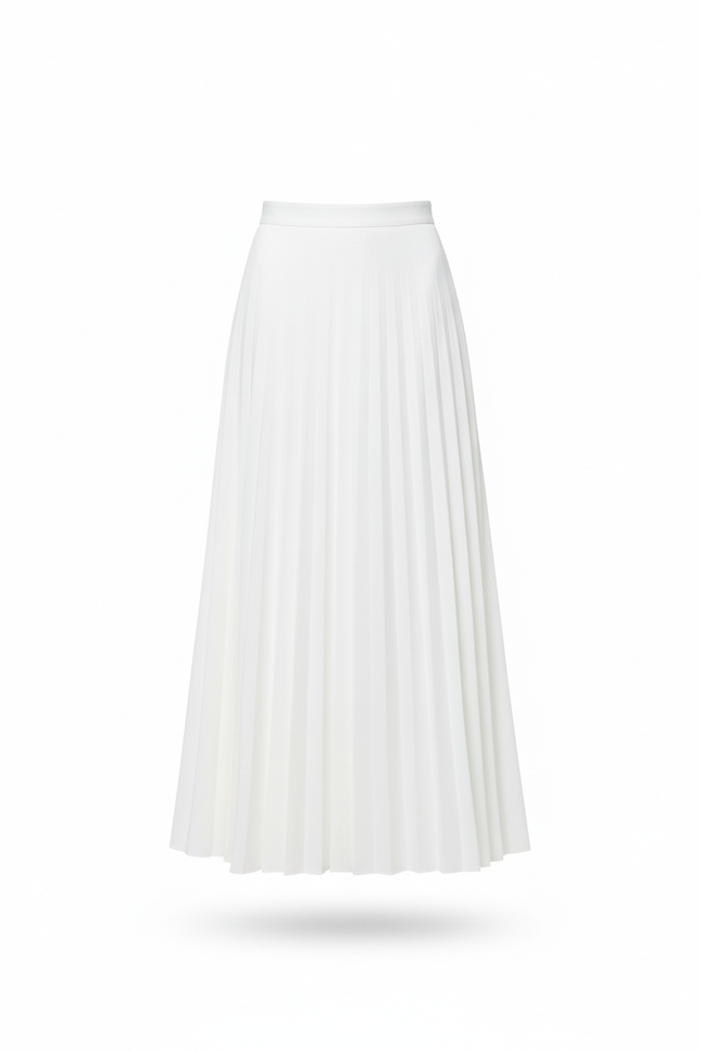 Jupe Patineuse Longue Blanche