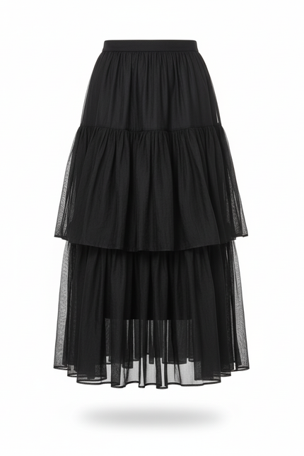 Jupe Cloche Longue Soiree