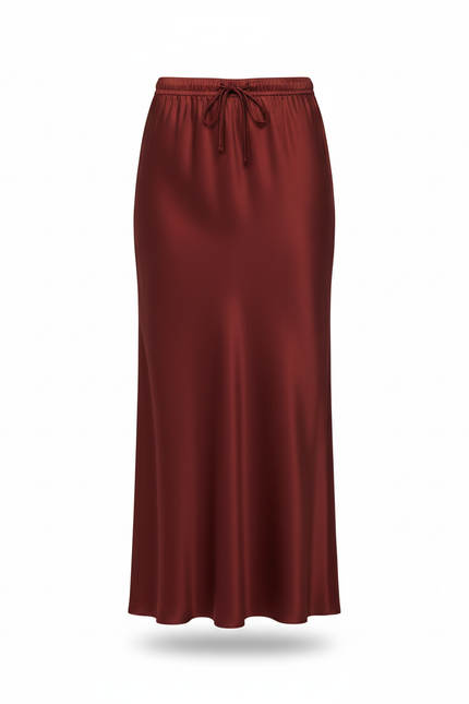 Jupe Longue Acajou